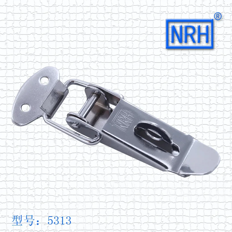 

NRH5313 iron hasp Hardware lock Industrial fastener The box buckle Chrome plated iron