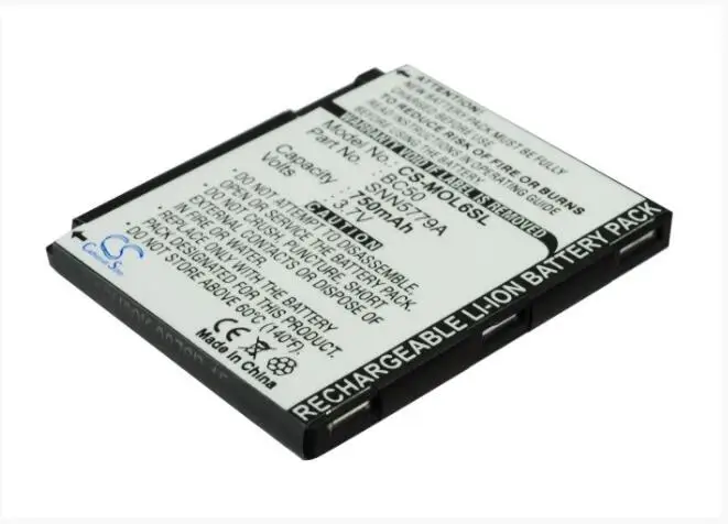 Аккумулятор Cameron Sino 750 мАч для MOTOROLA Aura C257 C261 E690 EM35 K1 KRZR SLVR L8 V3X L6 VE66 W220M Z1 ZN200