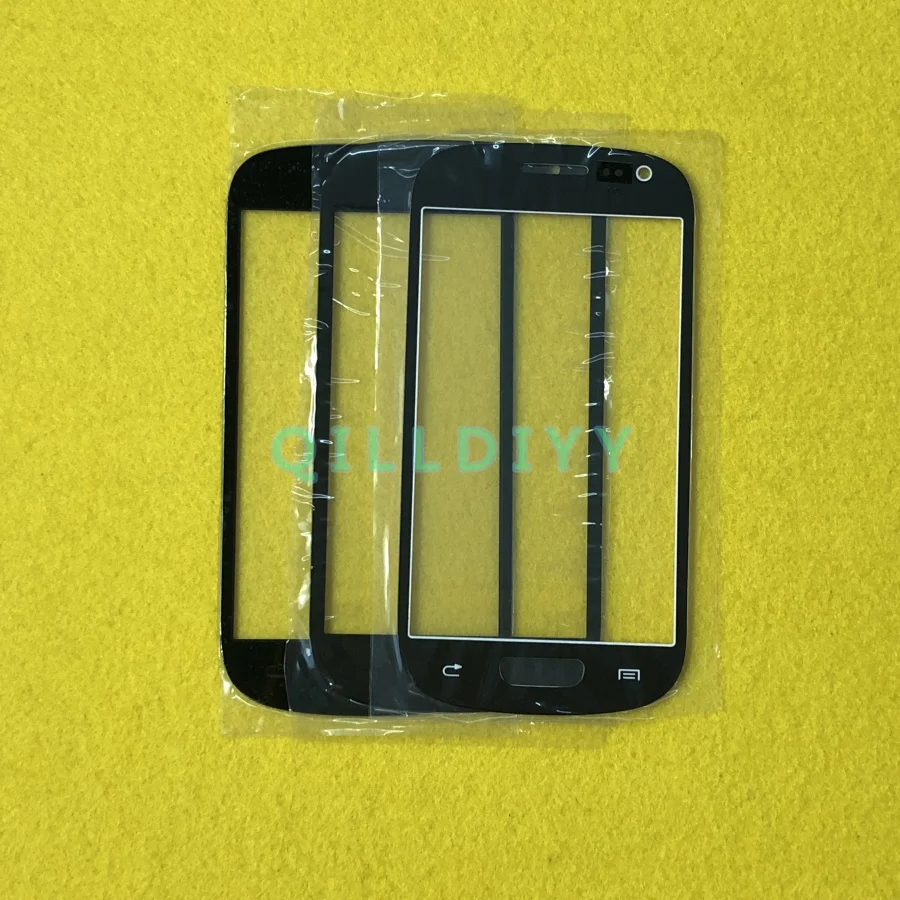Сменная панель сенсорного экрана для Samsung Galaxy S3 mini i8190 внешний объектив переднего