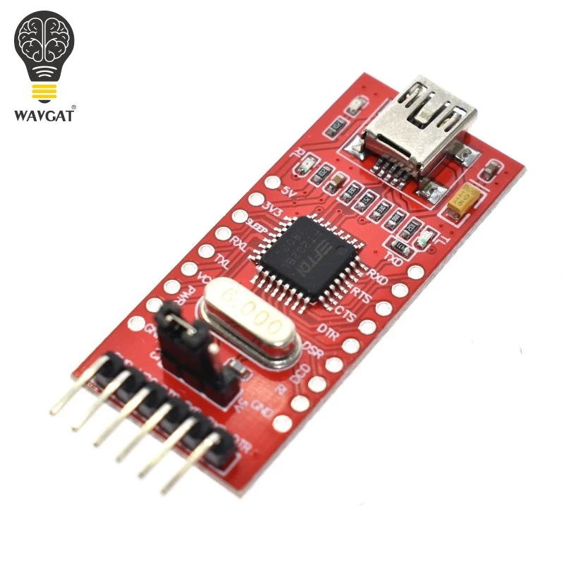WAVGAT FT232 FT232BL FT232RL USB 2,0 до ttl уровень загрузки кабель для последовательной платы адаптер Модуль 5 в 3,3 В отладчик