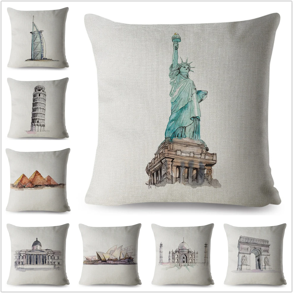 Классический Скульптура в виде здания свободы живописный декоративная