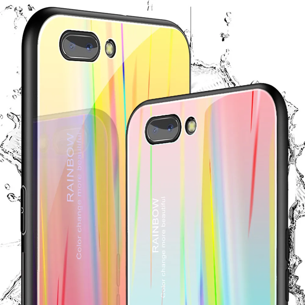 Аврора чехол для телефона oppo R9 R9s R11 R11s R11plus R11splus R9plus R9splus R17 R17pro find x стекло