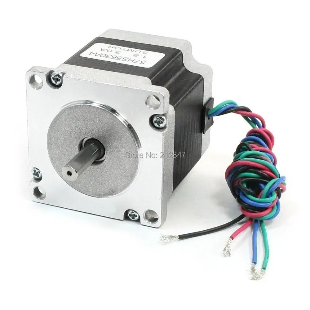 NEMA 23 2 фазный мельничный робот токарный станок с чпу шаговый двигатель 56 мм 3A 156