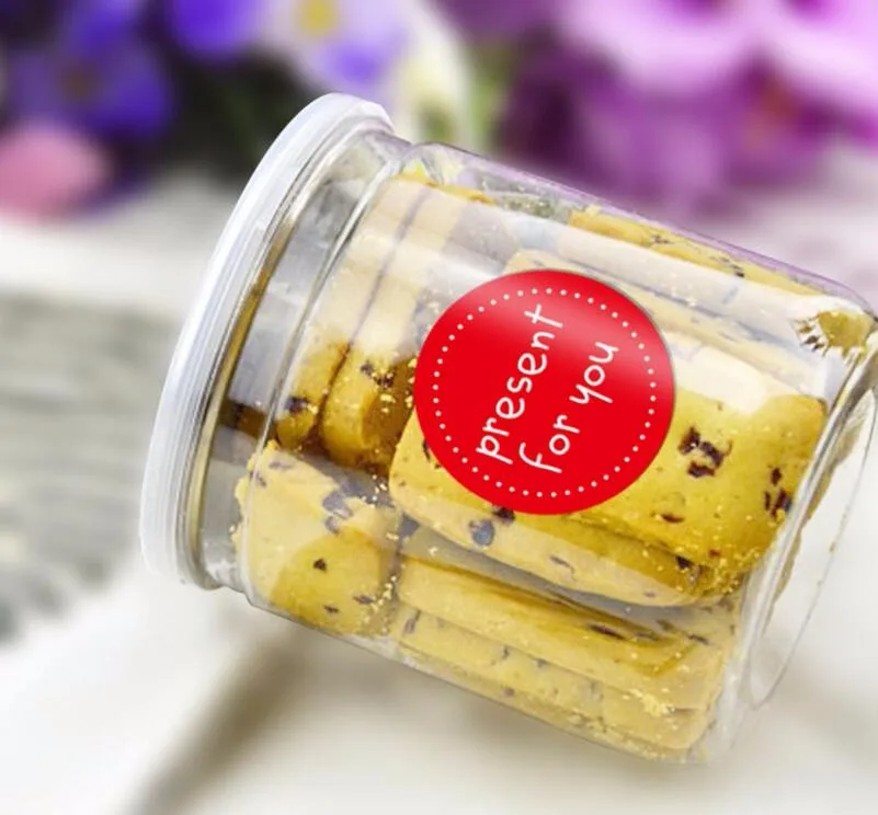 320 шт./лот красный и черный подарок для вас самоклеящаяся наклейка DIY Ручная