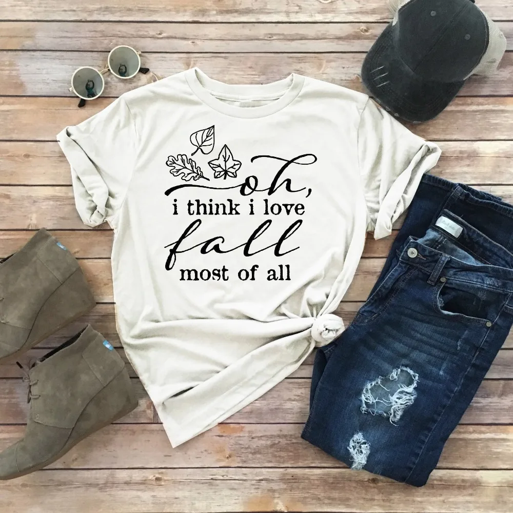 Я думаю что Love Fall больше всего тройник смешной надписью винтажные листья