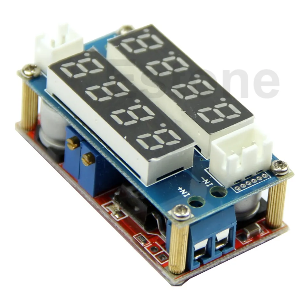 

CC/CV 5A Adjustable Power Step-down Charge Module LED Driver Voltmeter Ammeter