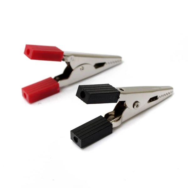 1 пара/лот 5 см крокодиловый автомобиль фургон батарея испытательный провод