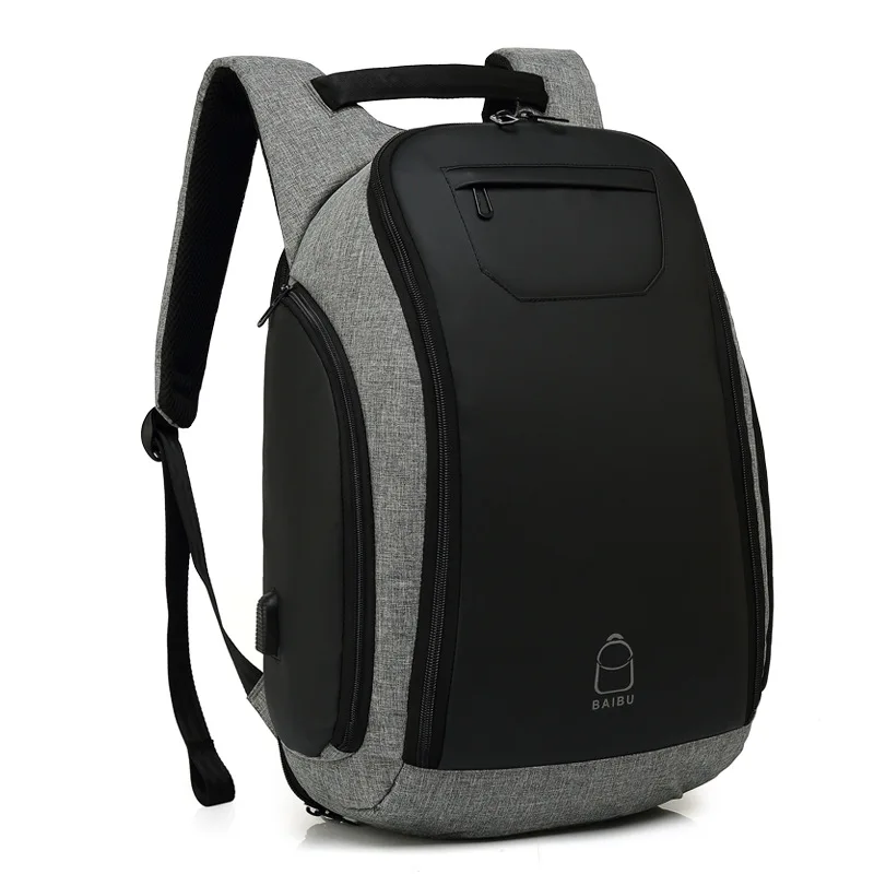 2018 New Multifunction Anti-thief Men Backpack USB Charge 15.6 Laptop Casual Fashion Waterproof Travel Bag Male Mochila | Багаж и сумки