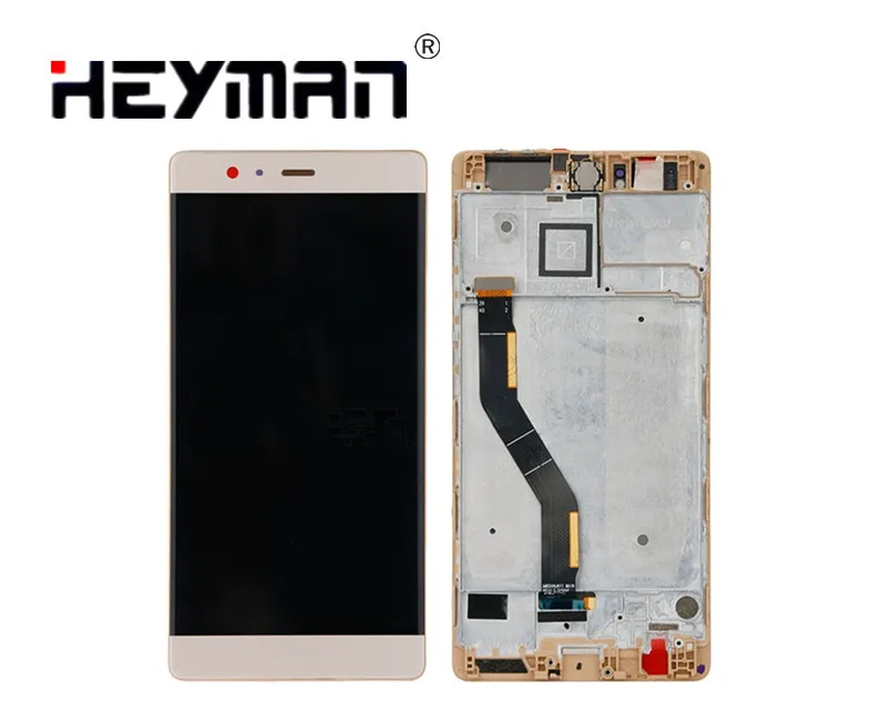 

Heyman ЖК-дисплей сенсорный экран дигитайзер сборка с передним корпусом для Huawei P9 Plus (с сенсорным экраном рамка, VIE-L09/VIE-L29)