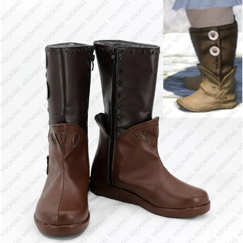 Обувь для косплея Final Fantasy XIV ботинки в стиле аниме|final fantasy shoes|boots bootsboots cosplay |