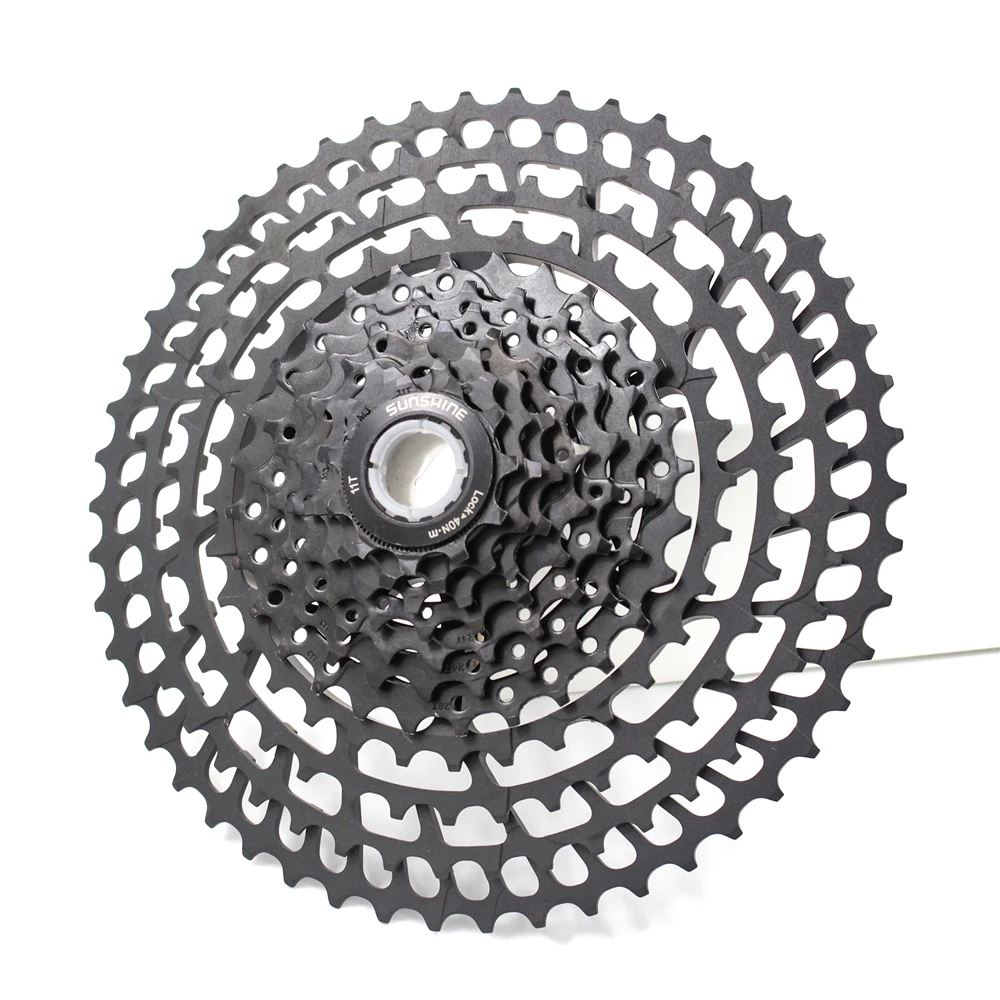 SUNSHNE MTB 11 скорость 11-50 т кассета 370 г Сверхлегкая велосипедная обгонная муфта 11 Т велосипедная часть MTB для SHIMANO M9000 M8000 M7000