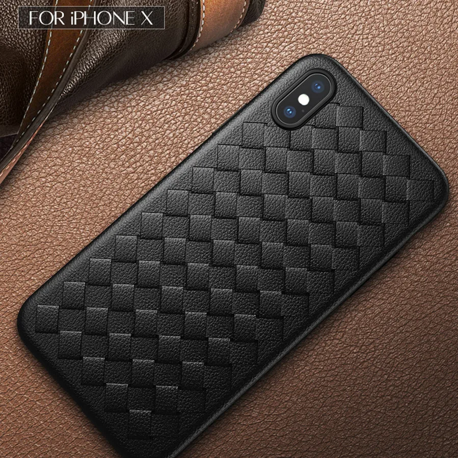 3D Weave Silicone Cover For iPhone X Case SE 5 5S 6 6S 7 8 Plus Xiaomi Redmi 4A 4X 5A 3S Note 4x 4 3 Mi A1 5X Y1 Lite Cute |