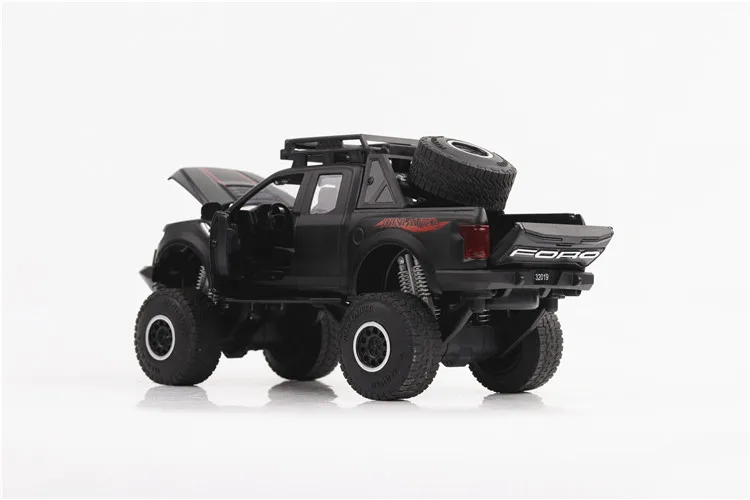 1:32 детские игрушки Ford raptor big foot F150 пикап металлический игрушечный автомобиль
