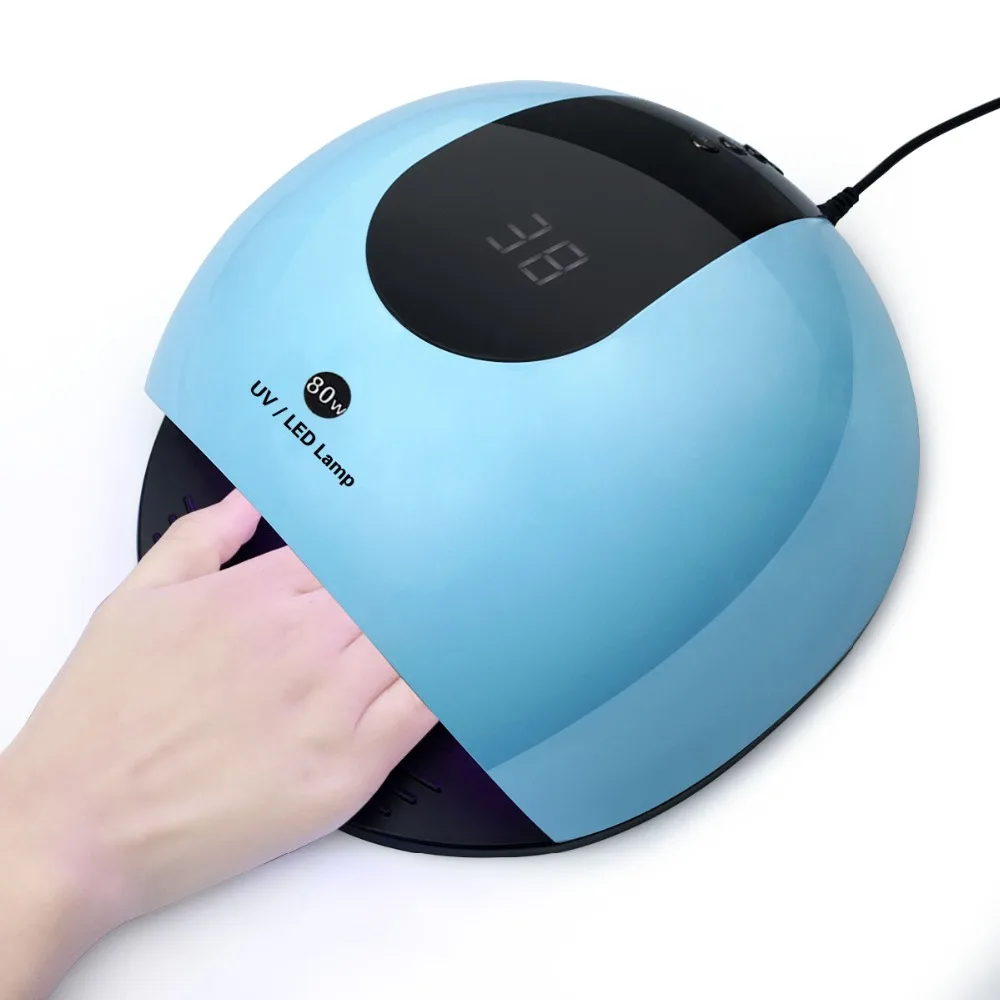 

80W Fast Drying Gel Nail Lamp B3 UV Led Lamp Nail Dryer for Manicure Curing All Gel Polish Machine Nail Art LED Lamp Dryer