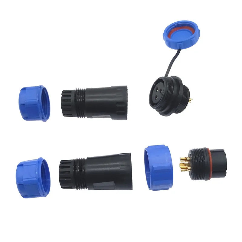 SP2110 SP2111 водонепроницаемый док разъем 2 pin 3pin 4pin 5pin 7pin 9pin 12pin IP68 кабель питания