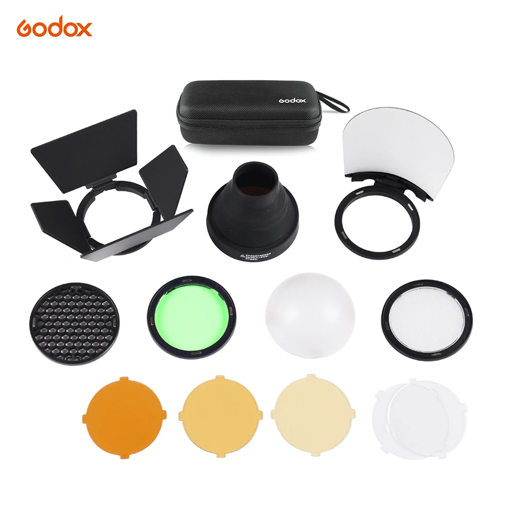Godox AK R1 карманная вспышка аксессуары комплект для H200R круглая AD200 Студия Вспышка