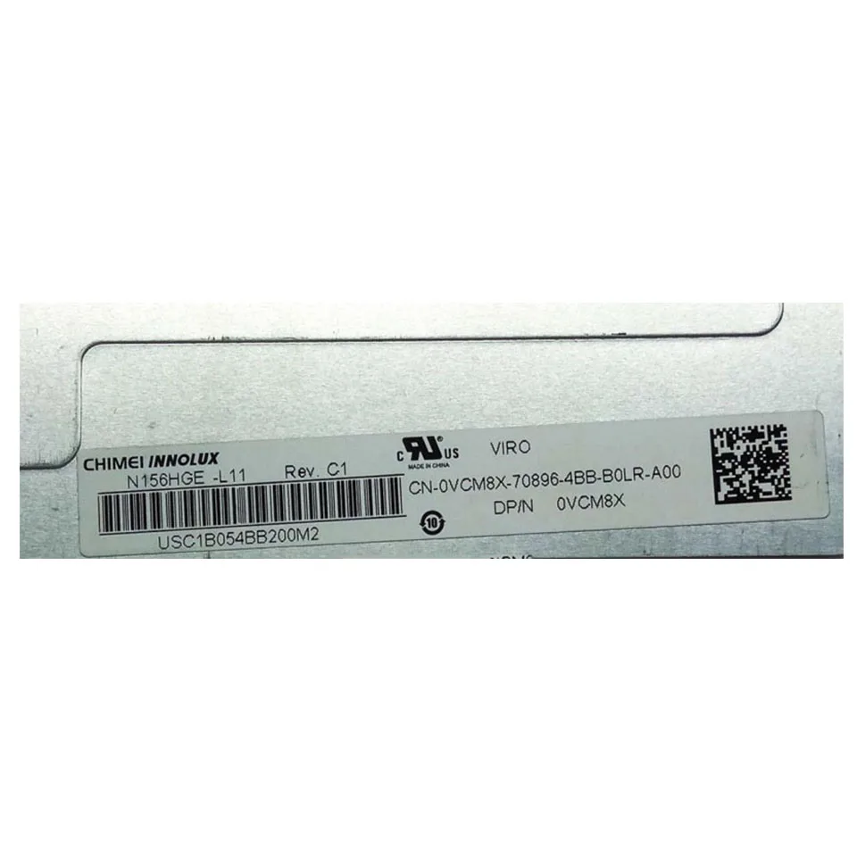 N156HGE-L11 Rev.C1 DP/N 0VCM8X N156HGE L11 Матрица для ноутбука 15 6 &quotFHD x Матовый 40Pin светодиодный