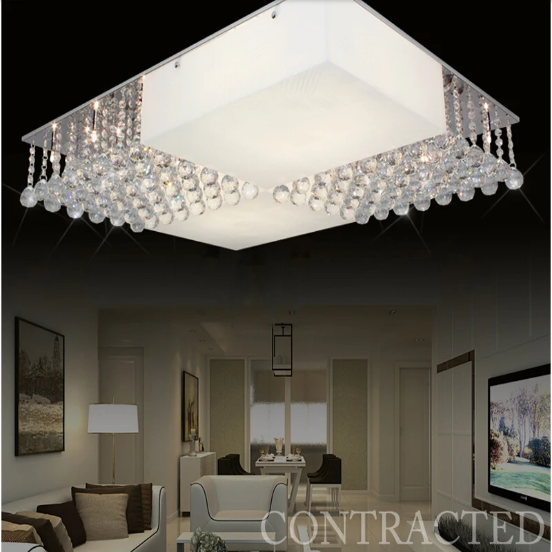 Новый акриловый кристаллический светодиодный потолочный светильник