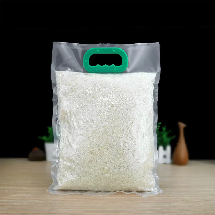 Вакуумная пластиковая упаковка для пищевых продуктов, герметичная прозрачная ручная Пряжка для хранения, муки, замороженного риса, фасоли, мяса, переносная упаковка