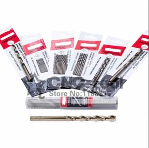 Спиральное сверло из кобальтовой высокоскоростной стали, 5 шт., 3,1-5,0 мм,  M42, нержавеющая сталь (3,23,53,84,04,24,54,64,8 мм)