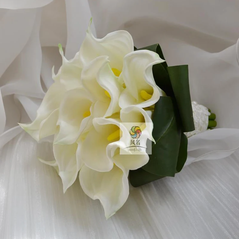 DIY европейский стиль простой и элегантный пасторальный сад Калла цветок букет