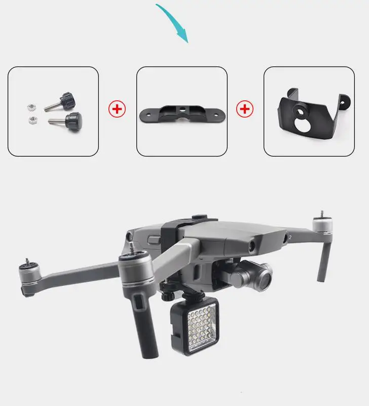 Обновленный DJI Mavic 2 Pro/zoom добавляется амортизация шасси тренировочный комплект плавает на воде для mavic 2 аксессуары