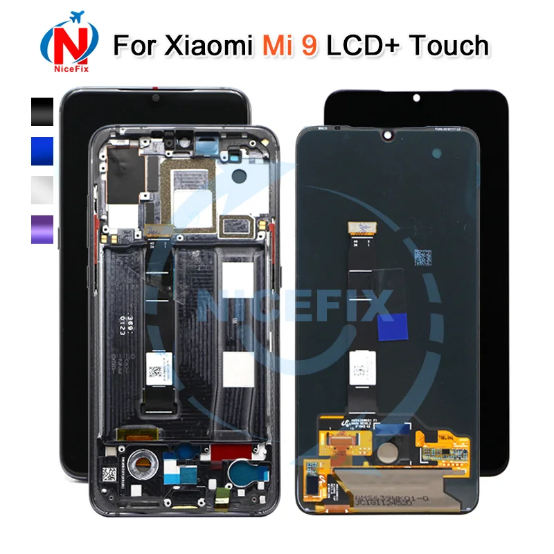 ЖК дисплей AMOLED 6 39 дюйма для Xiaomi Mi 9 mi9 сенсорный экран дигитайзер в сборе