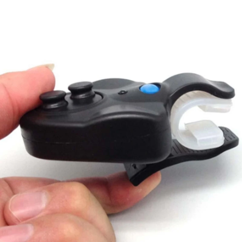 Черный маленький мини электронный беспроводной ABS сигнал о укусе Рыбы Ночной