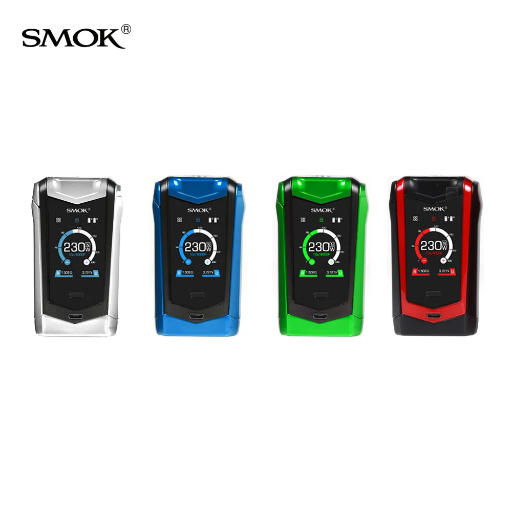 Оригинальный SMOK Species 230 Вт бокс мод с сенсорным экраном TC Vape MOD питается от 2