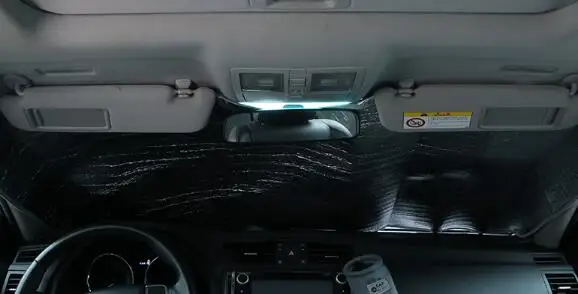 Универсальный автомобильный солнцезащитный чехол Снежный ледяной щит для