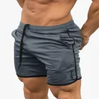 Шорты мужские спортивные, повседневные пикантные спортивные штаны для фитнеса и бодибилдинга, для воркаута, лето 2018