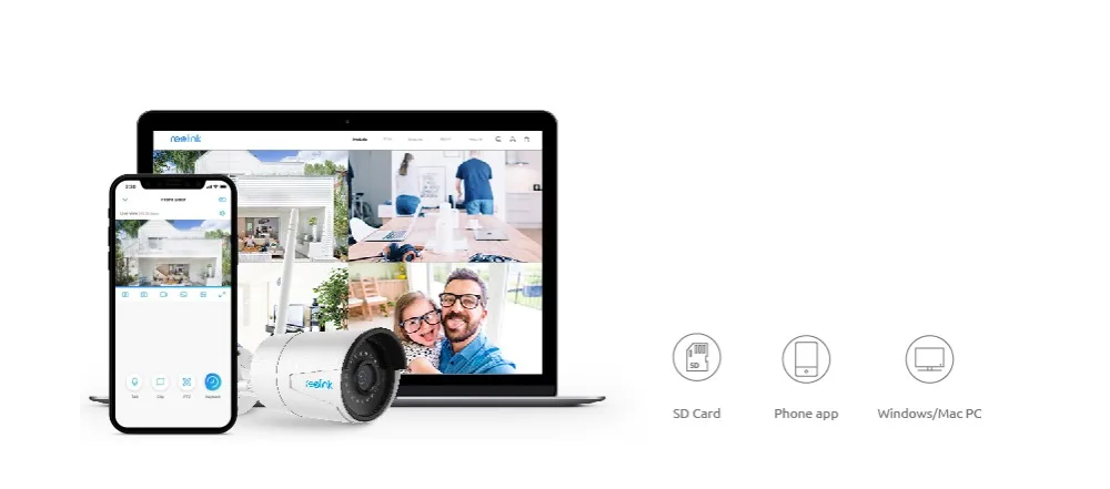 Reolink, 4 МП, двойная, WiFi, 2,4G/5G, уличная камера видеонаблюдения, HD IP Cam, беспроводная, непогодная, RLC-410W, камера безопасности, 2560x1440