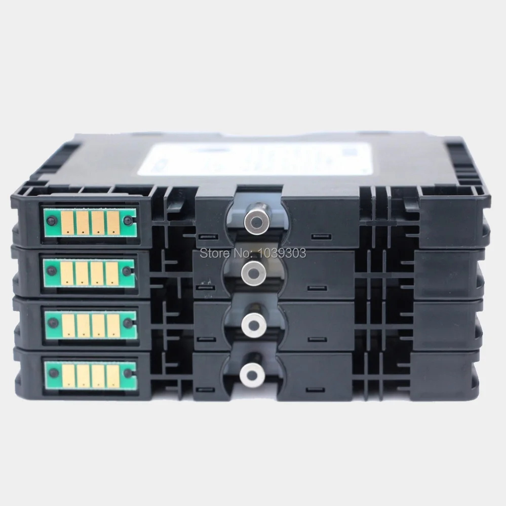 1 комплект черный/голубой/пурпурный/желтый сублимационный картридж с чернилами