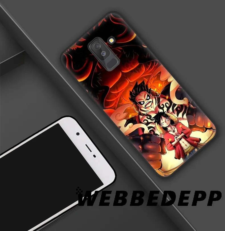 WEBBEDEPP One Piece Hero Soft Silicone Case for Samsung Galaxy A9 A8 A7 A6 Plus 2018 A5 A3 2017 2016 Note 9 8 |