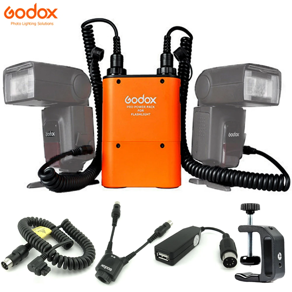 Godox PROPAC литий ионный блок питания PB960 Flash Battery CX Cable для Canon 430EZ 550EX 580EX II TT600 TT685 Yongnuo
