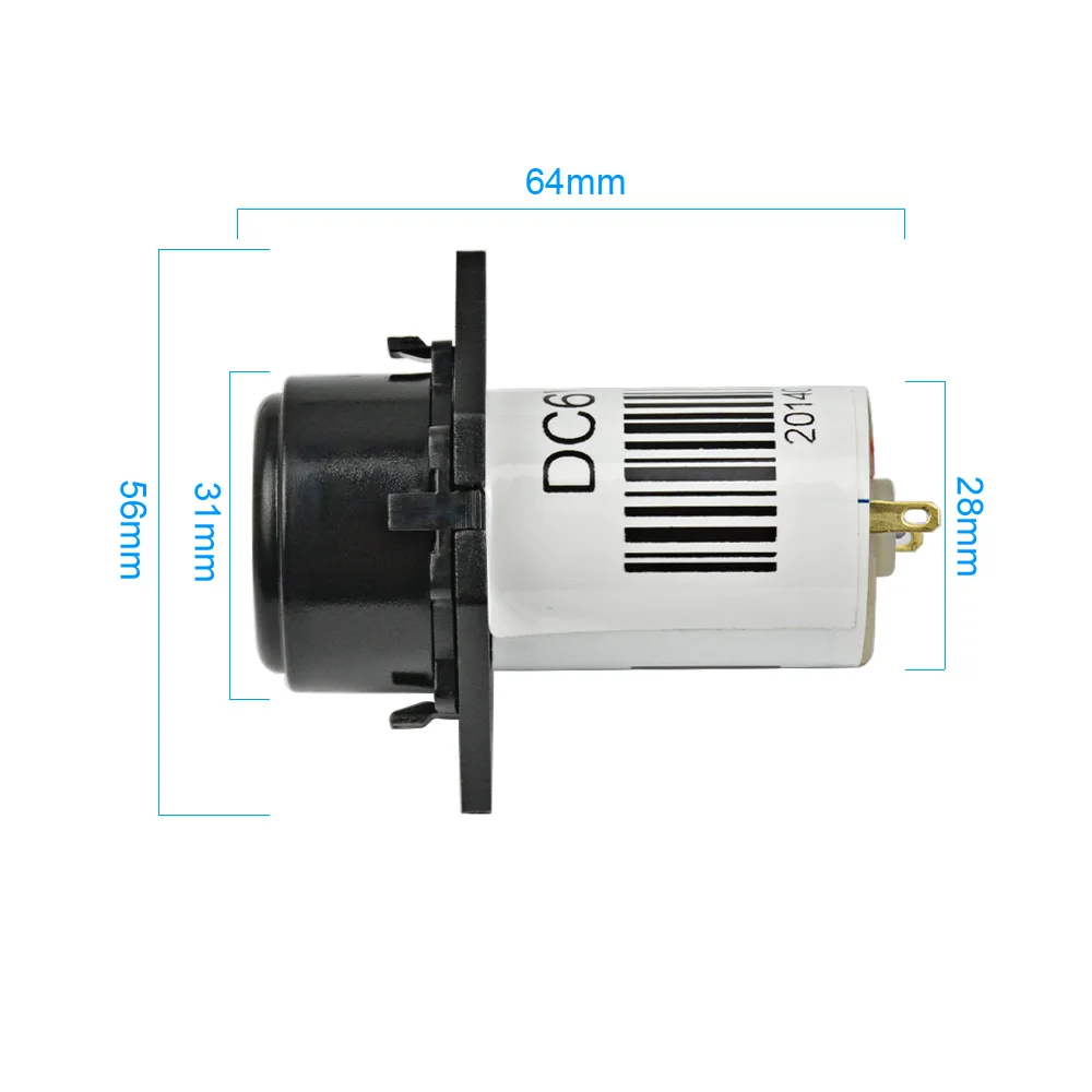 Микро водяной насос YIMAKER DC6V 12V 24V 0 100 мл/мин. тихий Перистальтический DC титрирующий