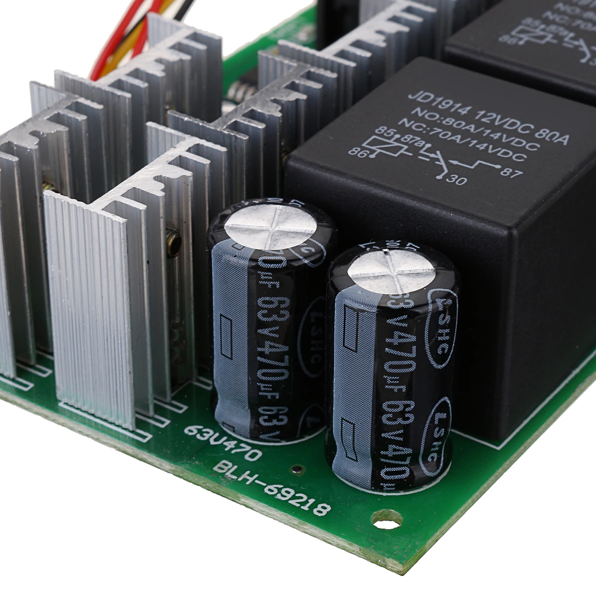 DC 10-50V 12/24/48V 60A PWM контроллер скорости двигателя постоянного тока CW CCW Реверсивный