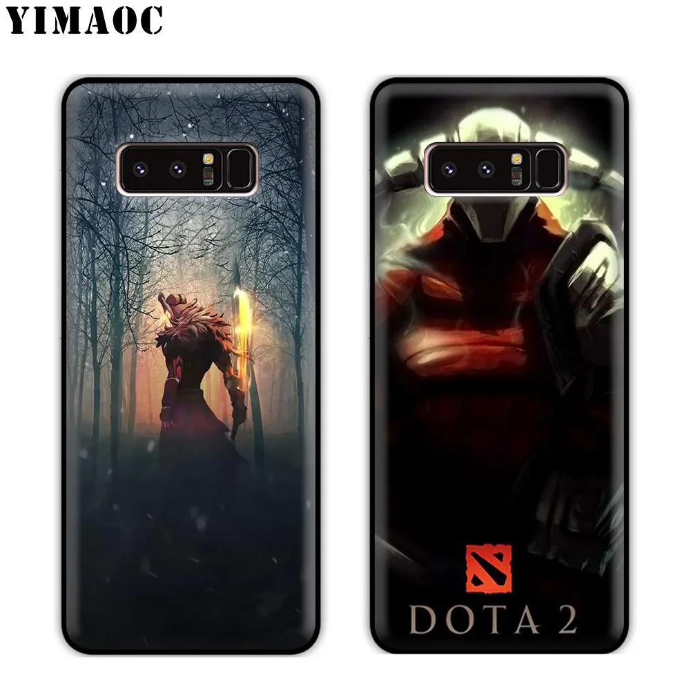 YIMAOC Dota 2 игры мягкий силиконовый чехол для телефона samsung Galaxy Note 10 плюс 9 8 A9 A8 A6 2018 A5 A3