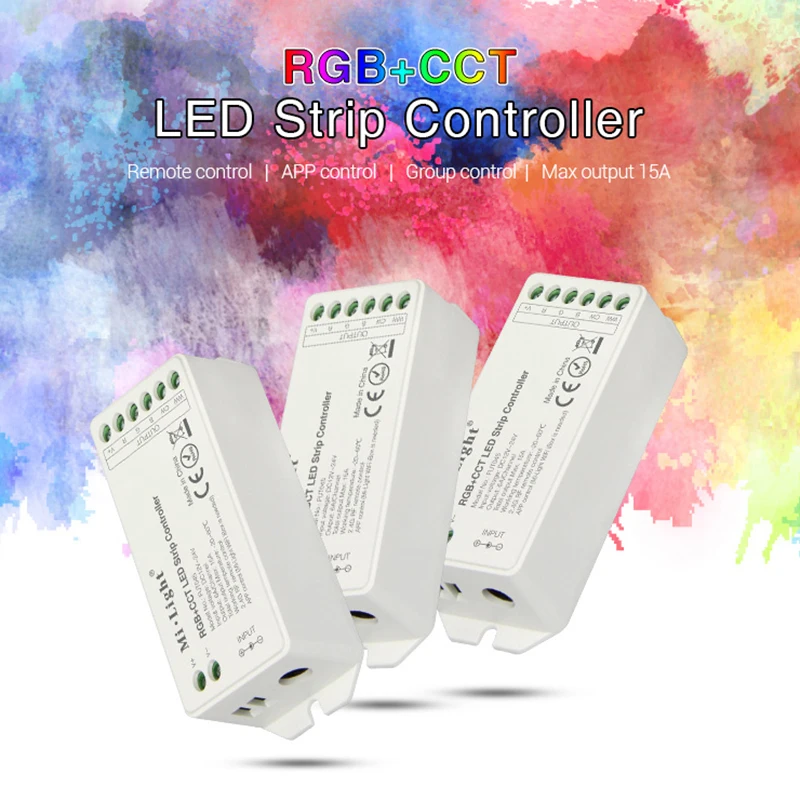 Mi light FUT045A 2 4G RF Milight RGB + CCT RGBWW умная светодиодная система дистанционного управления