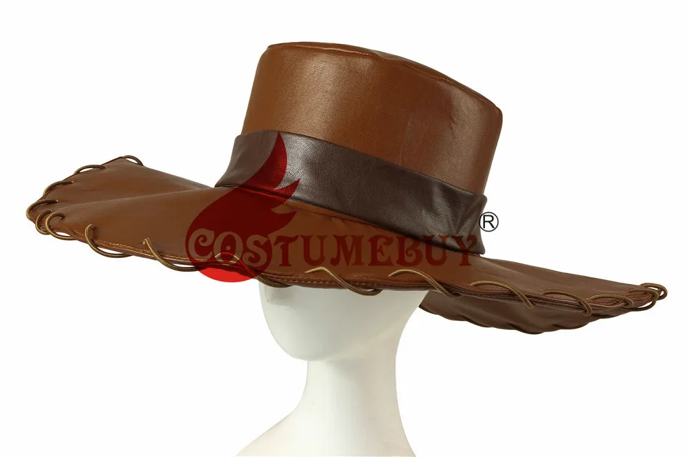 CostumeBuy мультфильм аниме Вуди из «Истории игрушек» шапка для косплея шарф костюм Вуди шапки и шарфа реквизит L920