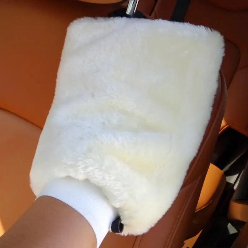 Микрофибра плюшевые автомобильные детализирующие мягкие моющие рукавицы