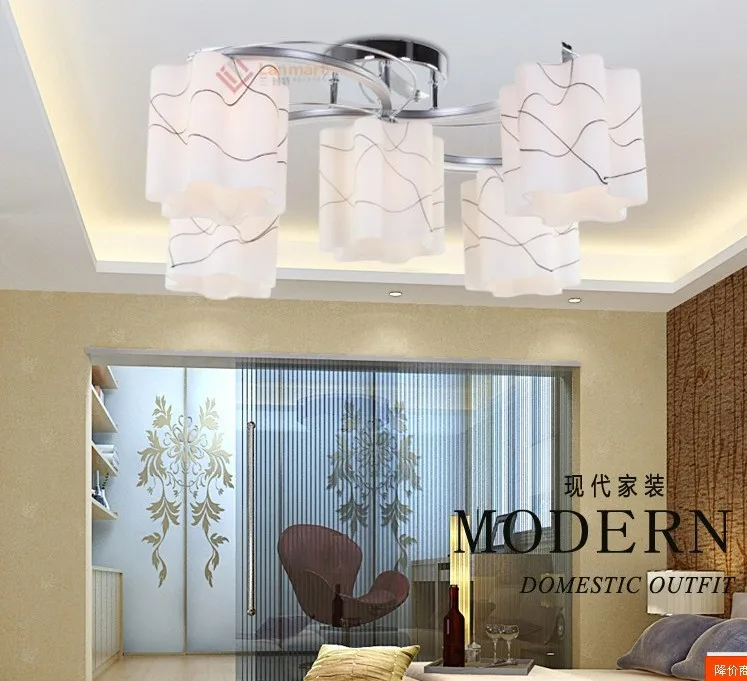 LED chandelier modern minimalist living room lamp bedroom study children's lights restaurant lamps lighting fix | Обустройство
