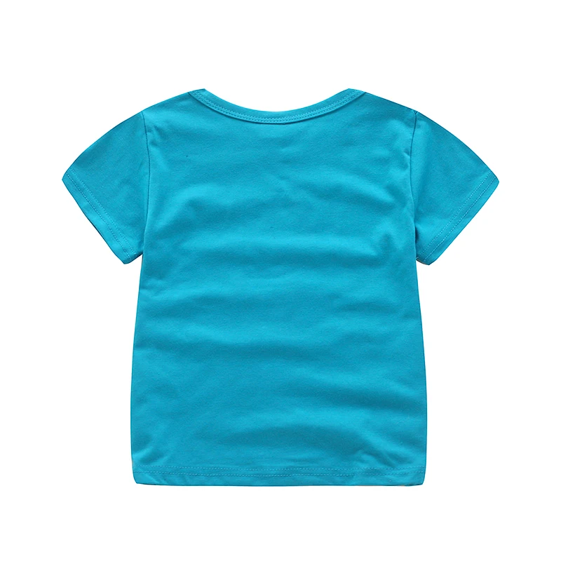 V TREE летняя футболка с рисунком для мальчиков хлопковая От 1 до 6 лет изображением