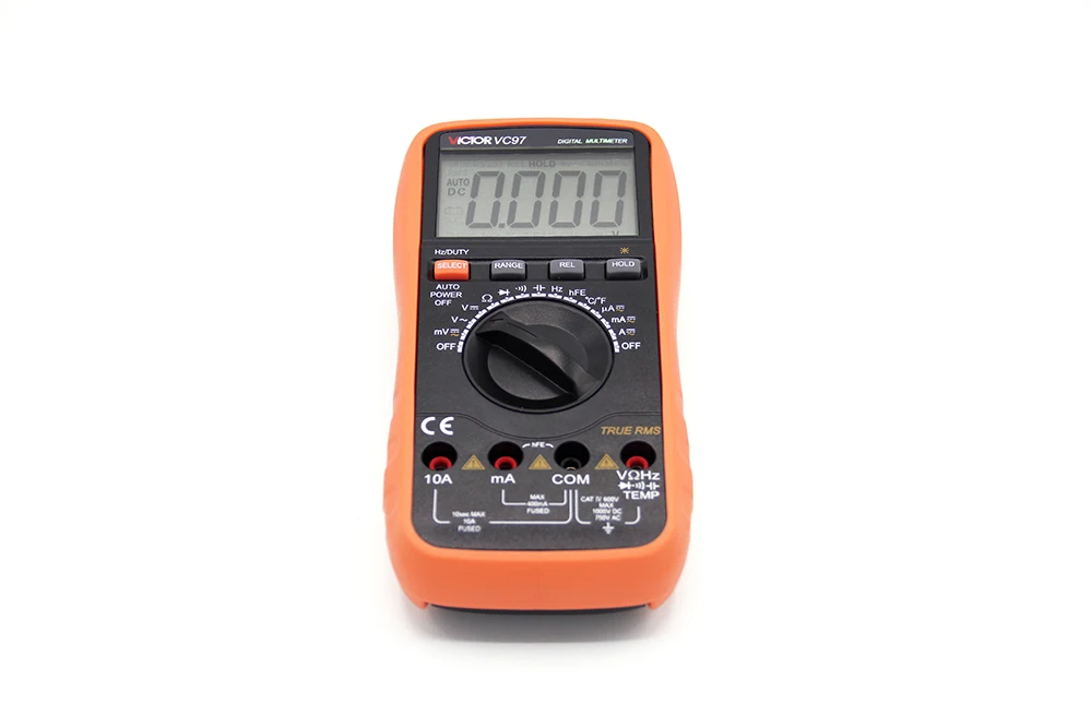 Digital Multimeter VC97 True RMS Auto Range 4000 Counts Resistance Capacitance Frequency Temperature Tester Meter Multimetro | Инструменты