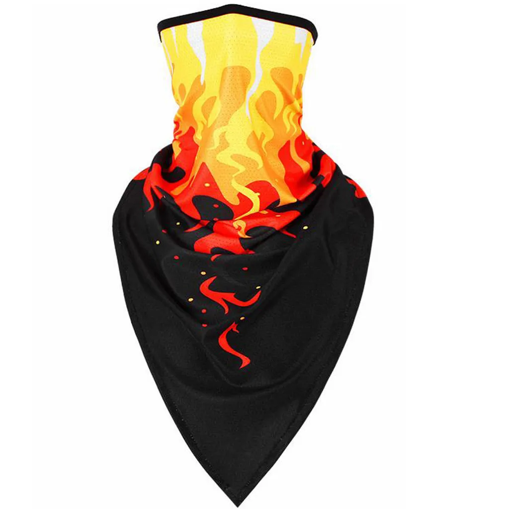 3D мотоциклетная полумаска для лица флисовая унисекс лыжная зимняя велосипедная