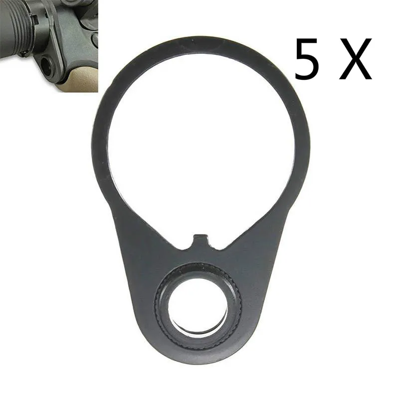 

Magorui 5x Ambidextrous Steel QD Quick Detach End Plate Sling Adapter Mount