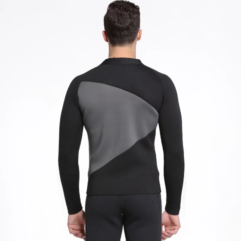 SBART 3 мм неопреновый гидрокостюм для плавания мужская теплая куртка дайвинга с