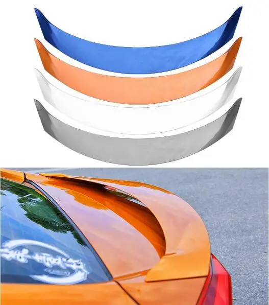 ABS краска заднего крыла багажник выступ Спойлеры Подходит для Honda Civic 2017 2018 2019 (со