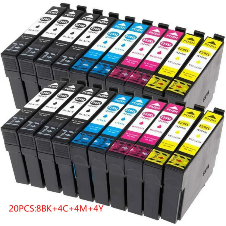 8BK 4C 4M 4Y 29 29XL T2991XL для чернильных картриджей XP235 XP247 XP245 XP332 XP335 XP342 XP345 XP435 XP432 XP442 XP445 - Цвет: 8BK 4C 4M 4Y