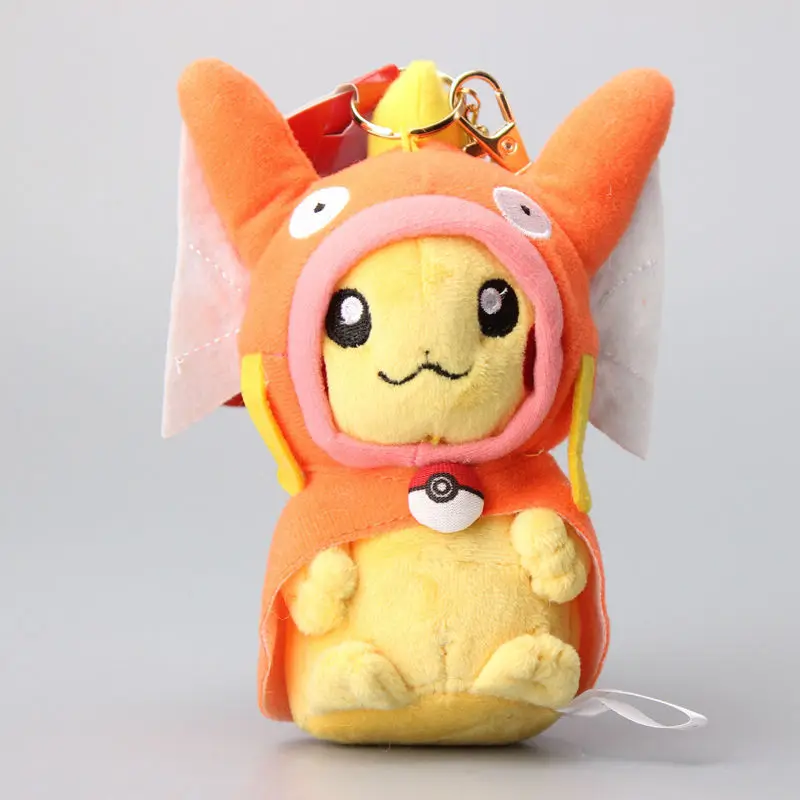 " 15 см Пикачу Косплей Magikarp плюшевые брелки синий цвет прекрасный Magikarp милые набивные игрушки